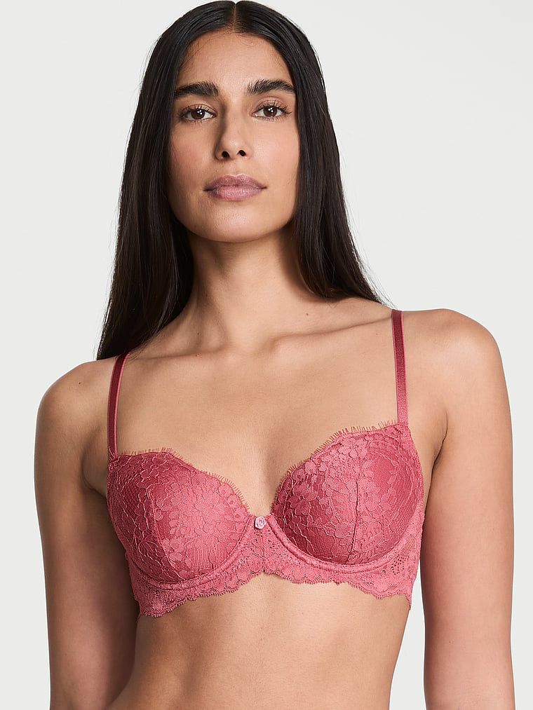 Dream Angels Biustonosz lekko usztywniany koronkowy Classic Demi