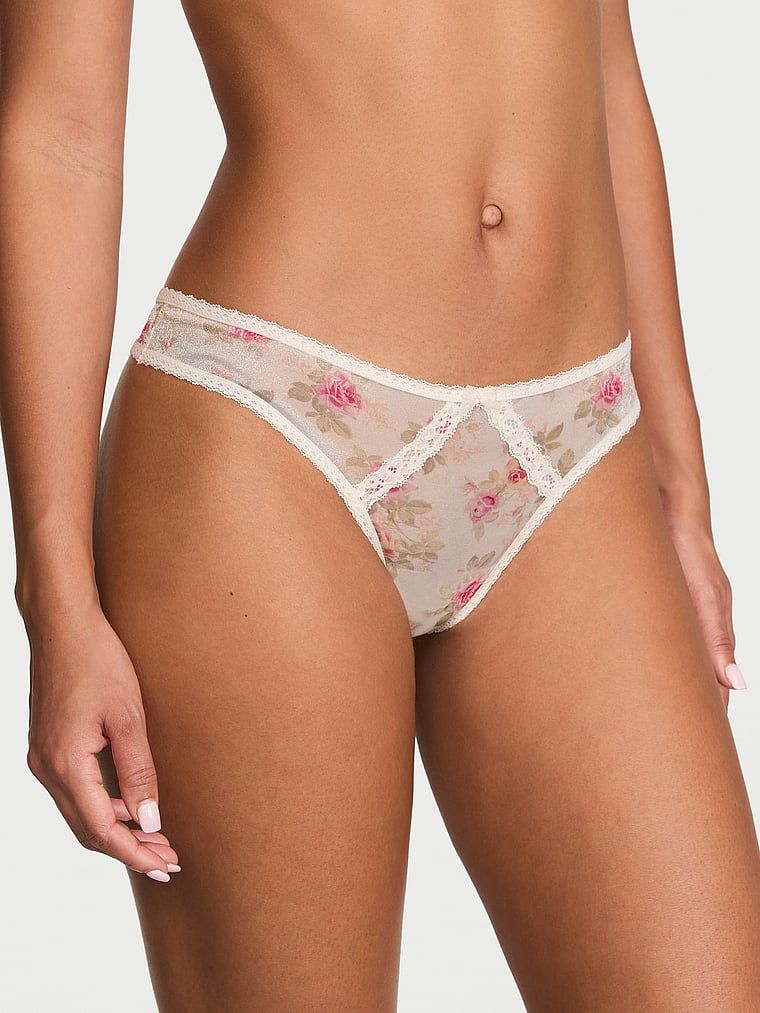 Dream Angels Stringi błyszczące Sheer Shimmer