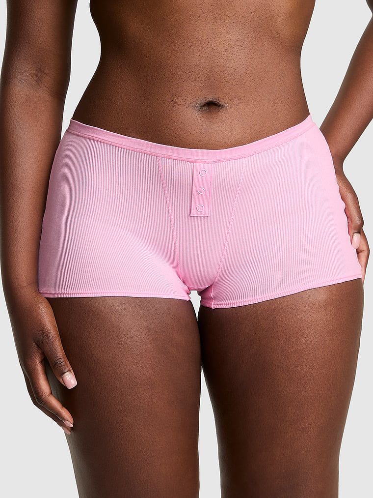 Majtki Boyshort bawełniane