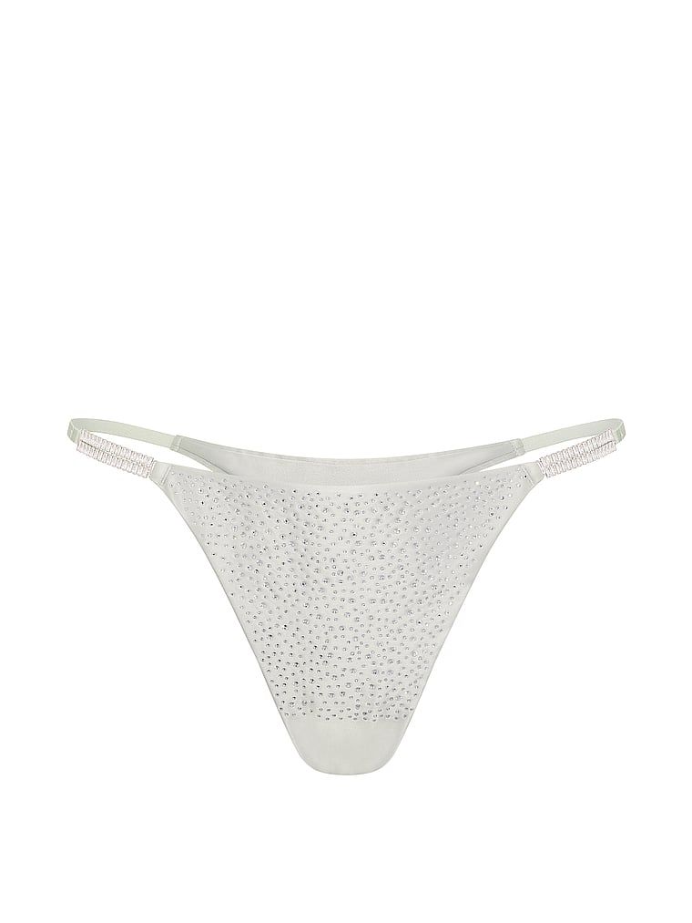 Stringi z kryształkami Shine. Produkt ma kolor beżowy i pochodzi z kolekcji Very Sexy. 