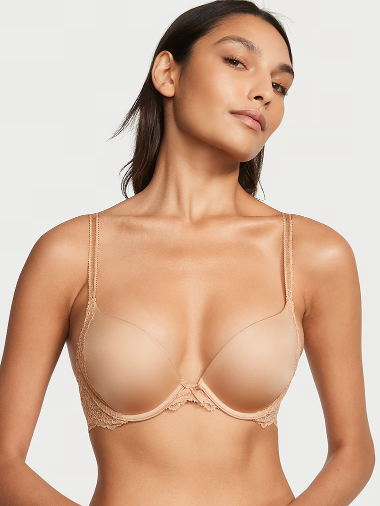 Dream Angels Biustonosz push-up ze wstawkami z koronki Smooth with Lace