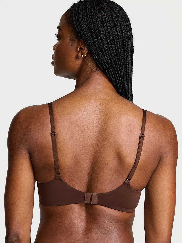 Biustonosz push-up Perfect Shape Smooth. Produkt ma kolor brązowy i pochodzi z kolekcji T-shirt. 