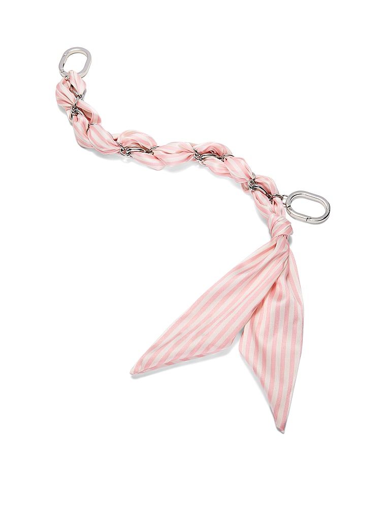 Heritage Stripe Breloczek do torebki z apaszką