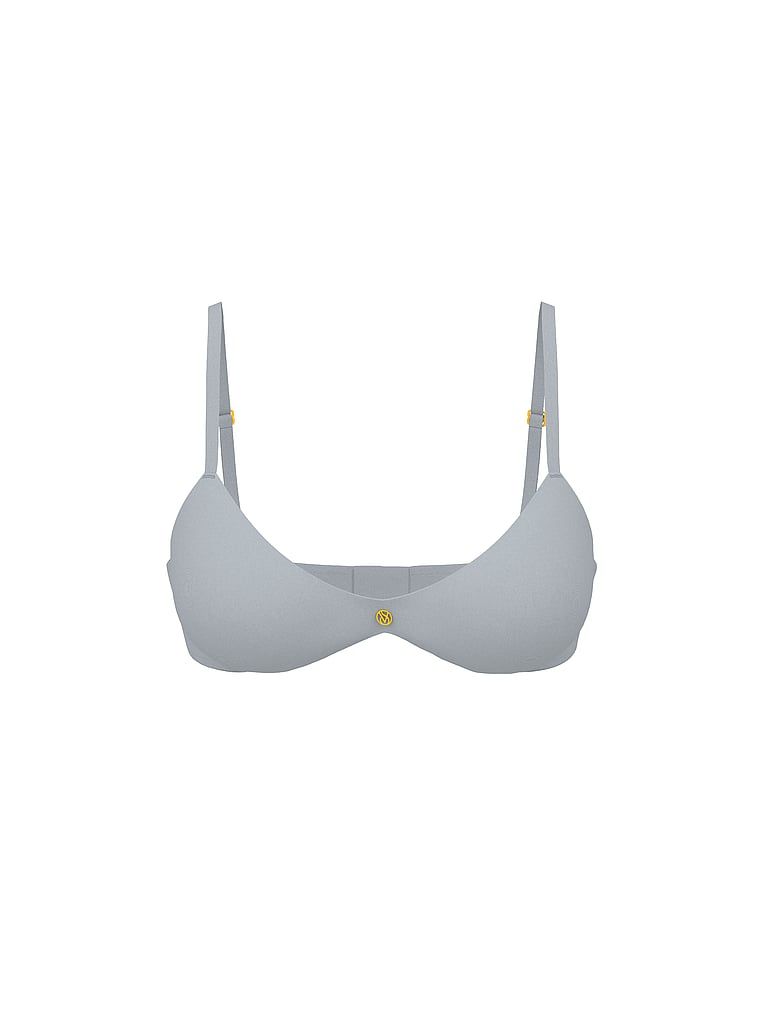 Biustonosz push-up bez fiszbin So Obsessed. Produkt ma kolor szary i pochodzi z kolekcji Very Sexy. 