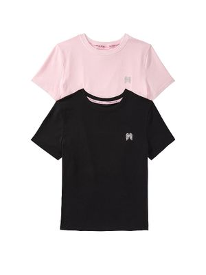 Angel Essentials Zestaw t-shirtów z bawełny - 2 sztuki