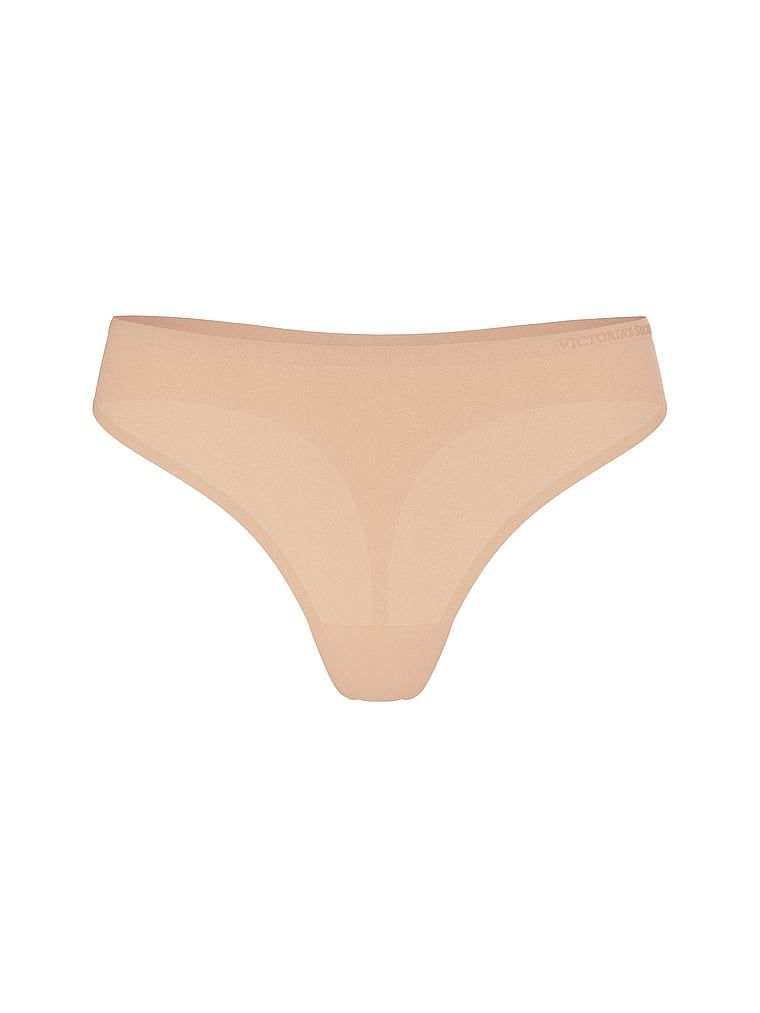 Stringi z mikrofibry Flex. Produkt ma kolor beżowy i pochodzi z kolekcji Body by Victoria. 
