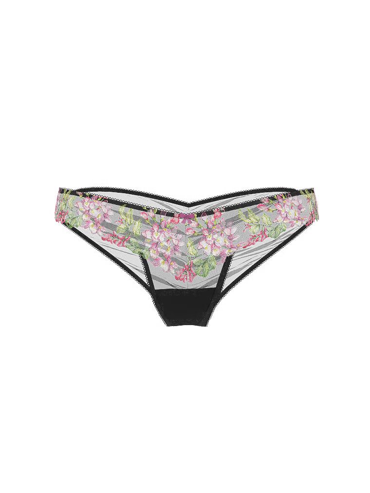 Majtki brazyliany Wisteria Brazilian. Produkt jest wzorzysty i pochodzi z kolekcji Body by Victoria. 