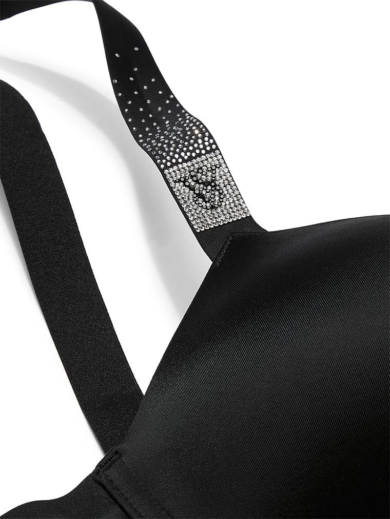 Very Sexy Biustonosz push-up powiększający o 2 rozmiary Bombshell Scattered Shine Strap