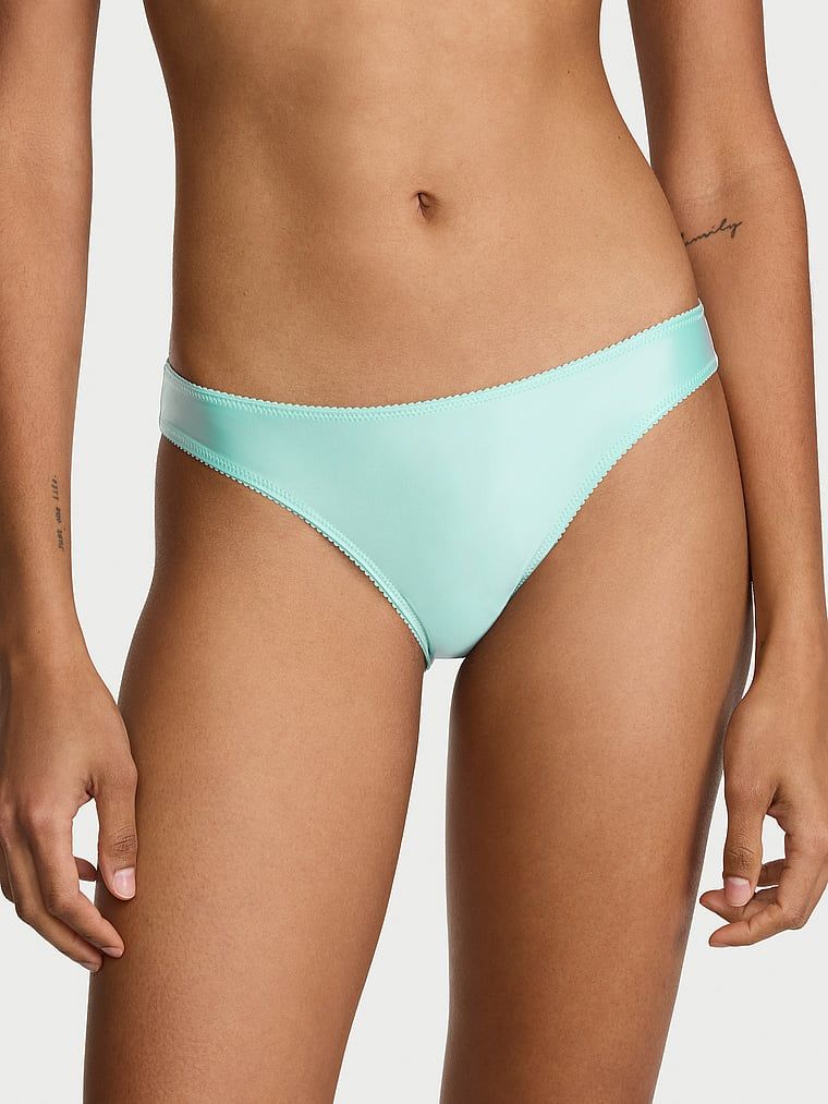 Majtki dla panny młodej Bride Bikini. Produkt ma kolor niebieski i pochodzi z kolekcji Dream Angels. 