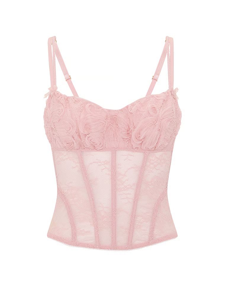 Top gorsetowy Wicked Rosette Reverie. Produkt ma kolor wzorzysty i pochodzi z kolekcji Dream Angels. 