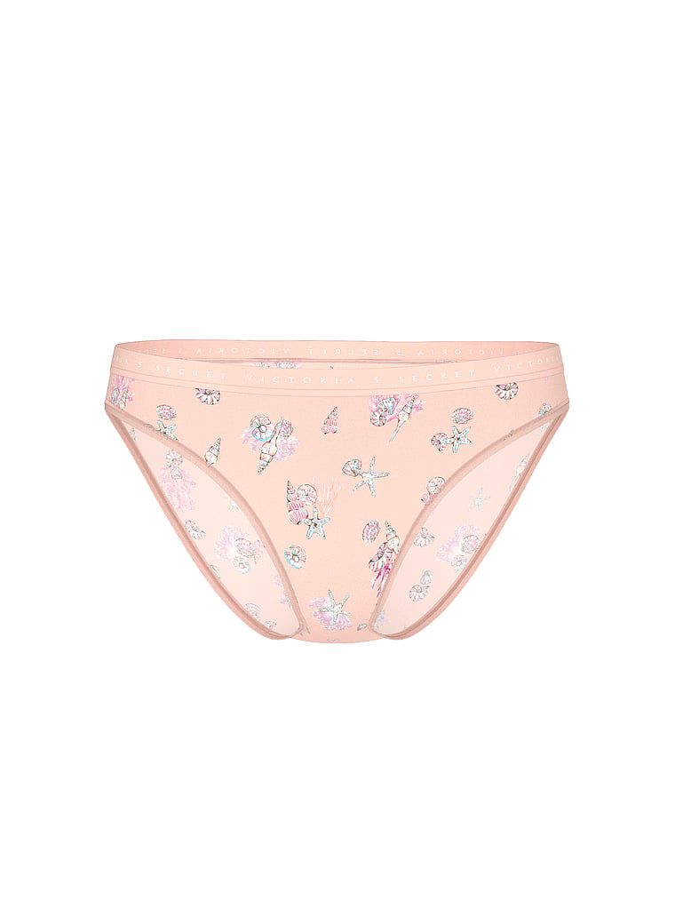 Majtki bawełniane Bikini. Produkt jest wzorzysty i pochodzi z kolekcji Victoria's Secret. 