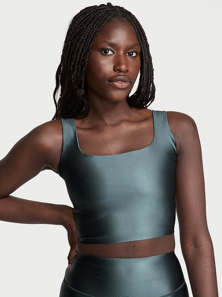 VSX Top sportowy z błyszczącego materiału VSX GlossyTech
