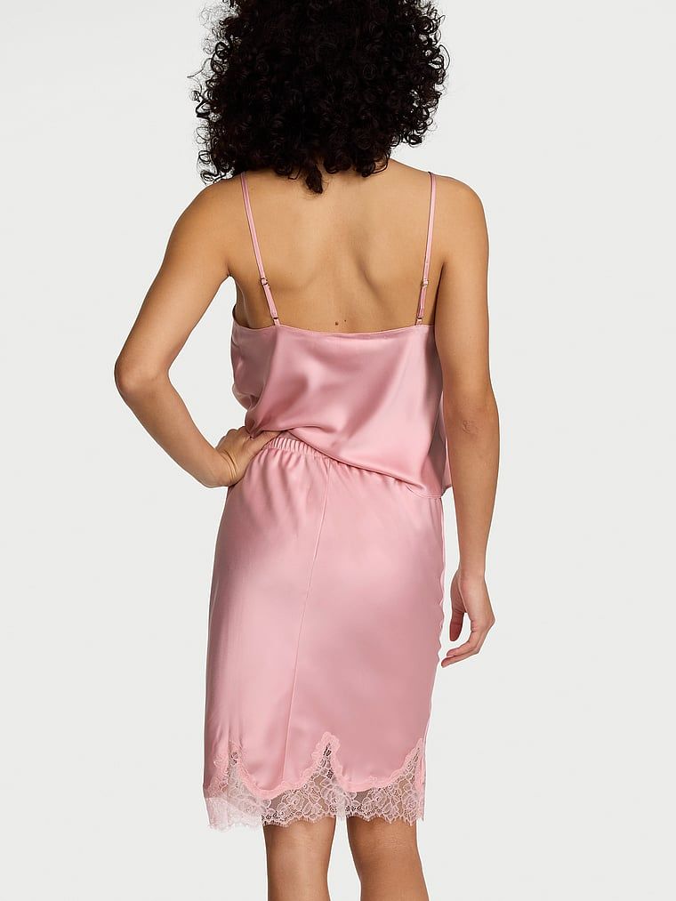 Dream Angels Spódnica satynowa wykończona koronką