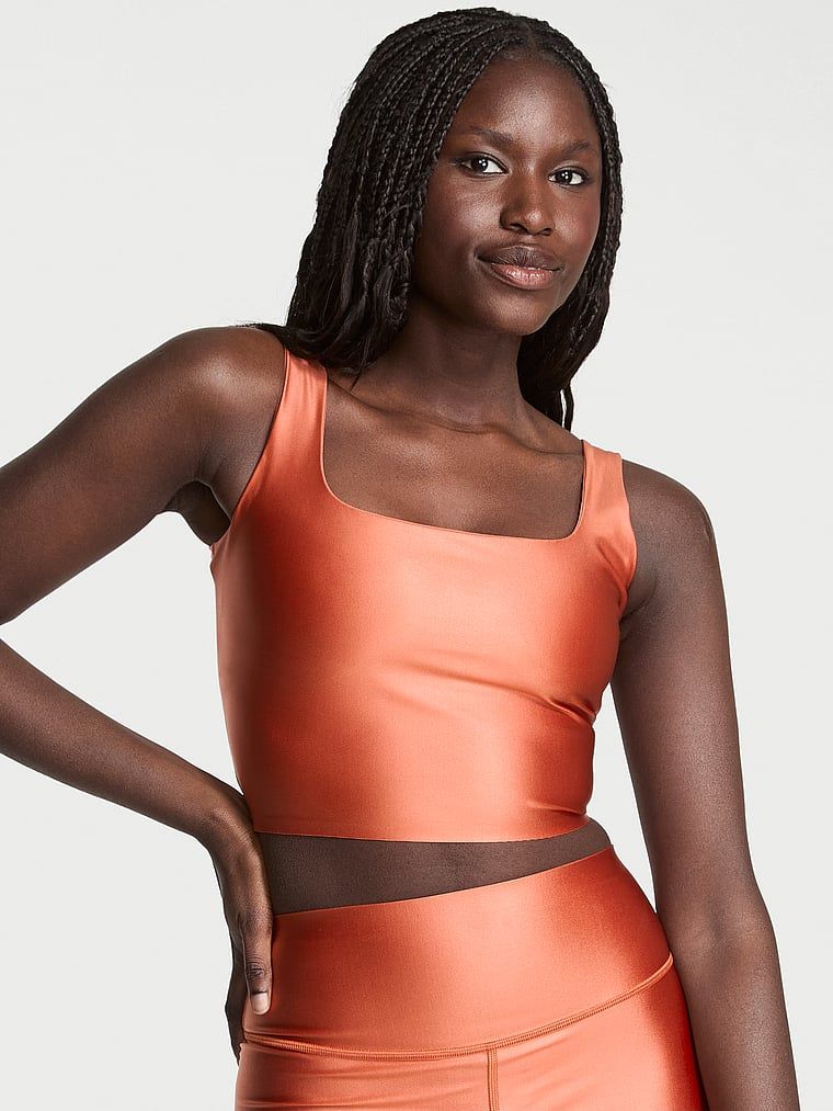 VSX Top sportowy z błyszczącego materiału VSX GlossyTech