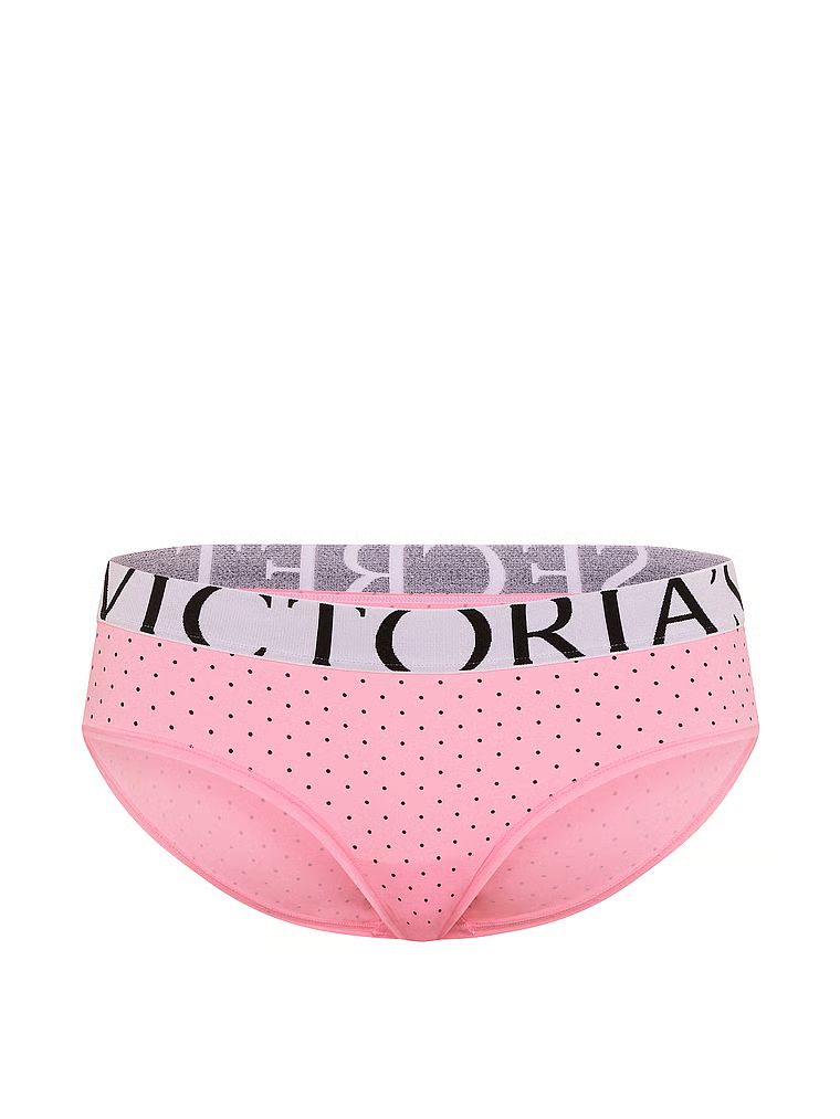 Majtki z logo Cool Hiphugger. Produkt ma kolor wzorzysty i pochodzi z kolekcji Victoria's Secret. 