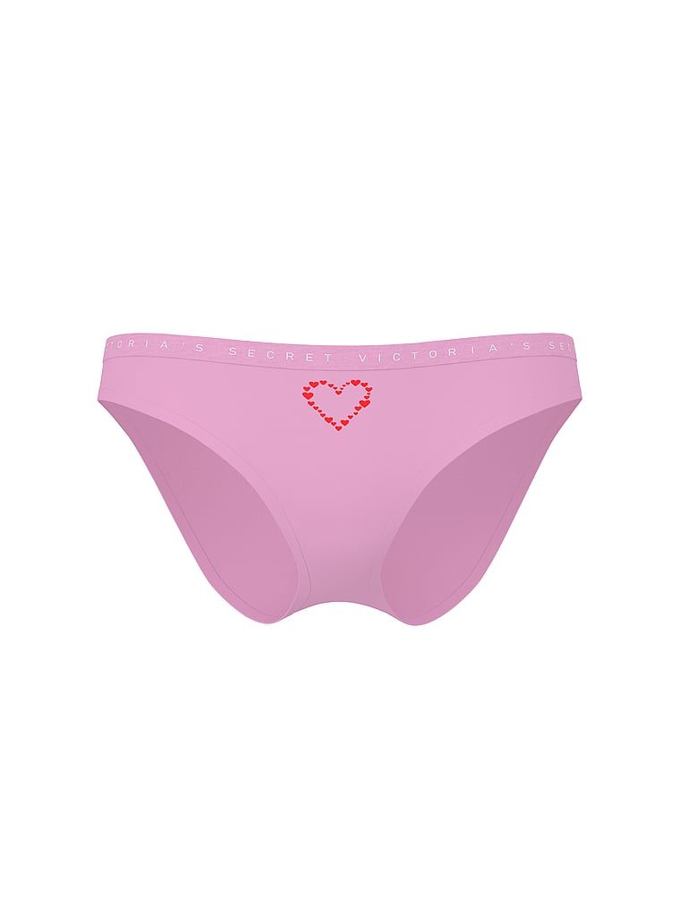 Majtki bawełniane Bikini. Produkt ma kolor fioletowy i pochodzi z kolekcji Victoria's Secret. 