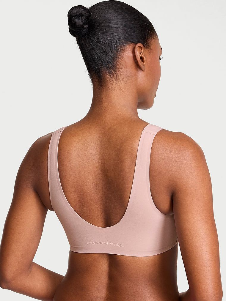 Biustonosz na co dzień i do spania SlumberBra. Produkt ma kolor beżowy i pochodzi z kolekcji T-shirt. 