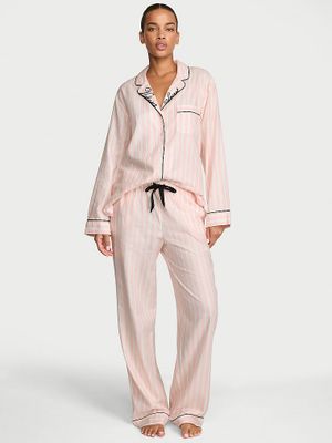 Victoria's Secret Flanelowa piżama z długimi spodniami