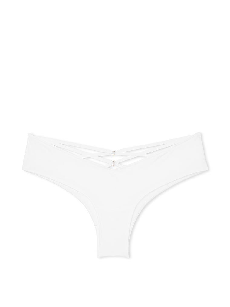 Very Sexy Majtki z paseczkami z tyłu i wysoko wyciętymi nogawkami Strappy-Back Cheeky