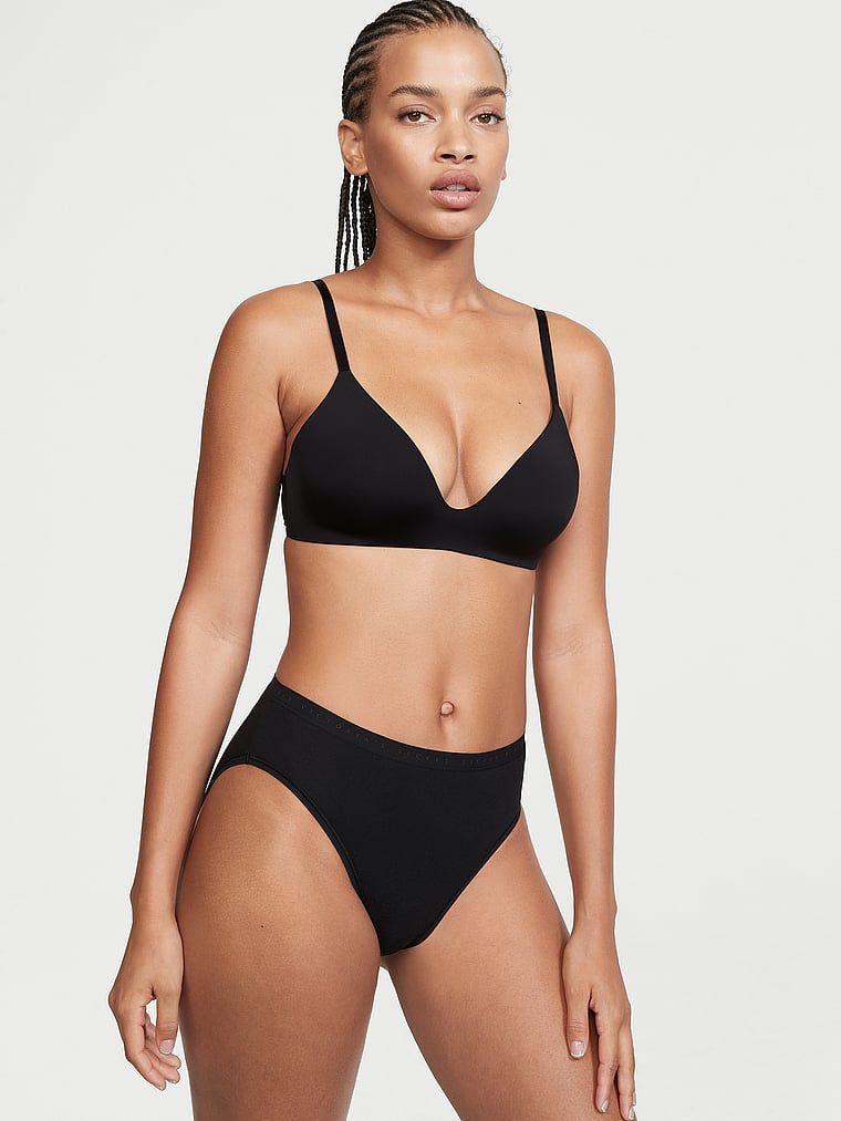 Victoria's Secret Majtki figi z wysoko wyciętymi nogawkami High-Leg Brief