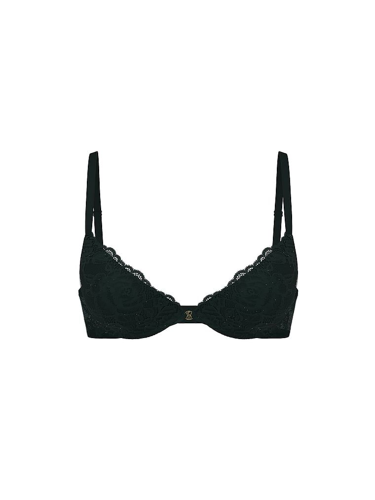 Very Sexy Biustonosz lekko usztywniany koronkowy z cekinami Shimmer Demi