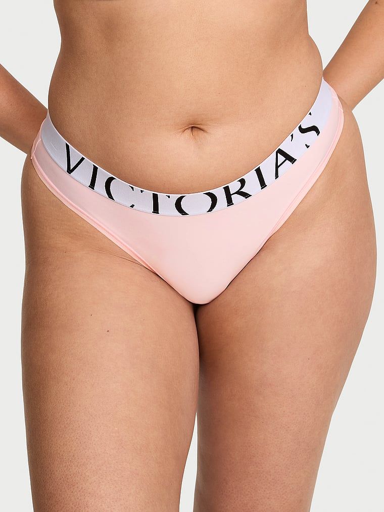 Victoria's Secret Stringi z logo Cool