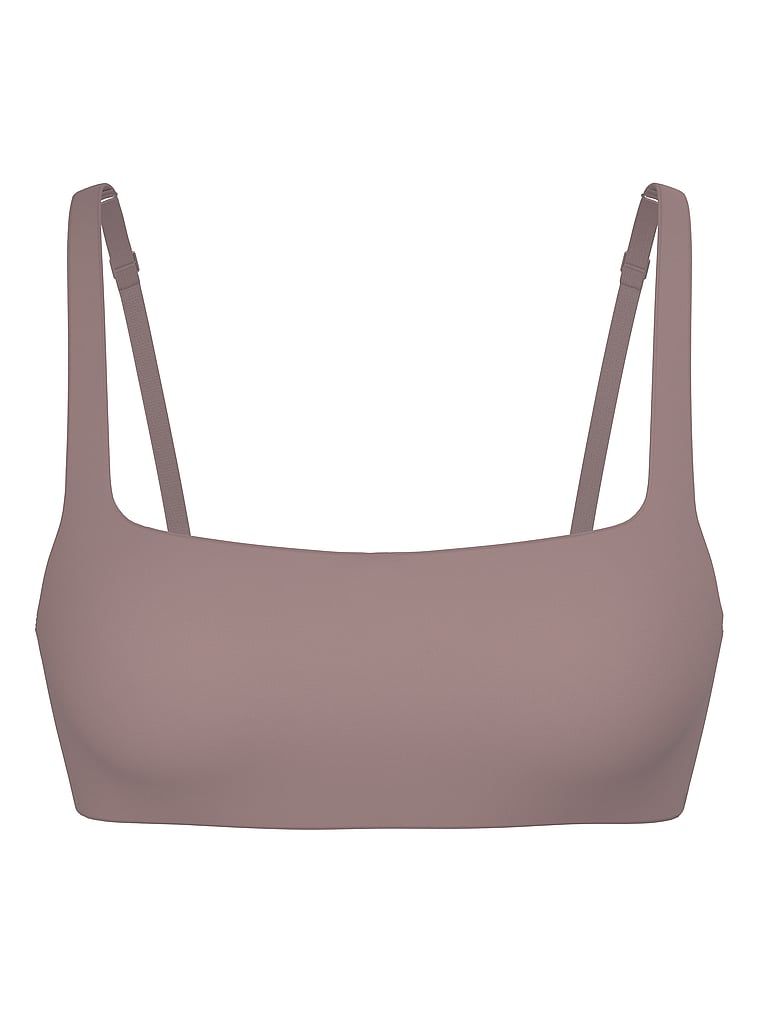 Biustonosz lekko usztywniany Luxe Contour Scoop. Produkt ma kolor szary i pochodzi z kolekcji Body by Victoria. 