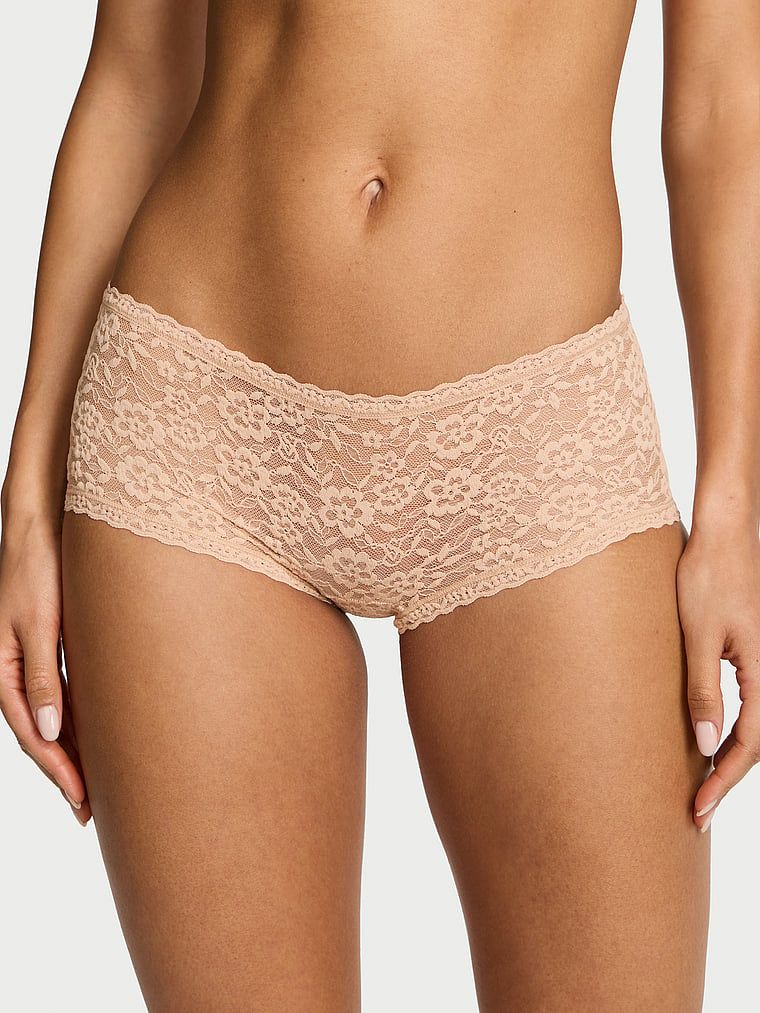 Lacie Majtki koronkowe szorty z niskim stanem Boyshort