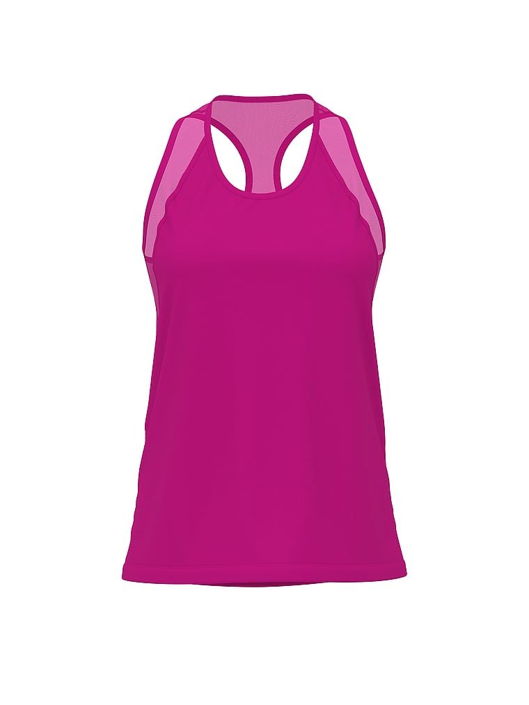 Top sportowy bawełniany VSX Pima Racerback. Produkt ma kolor purpurowy i pochodzi z kolekcji VSX. 