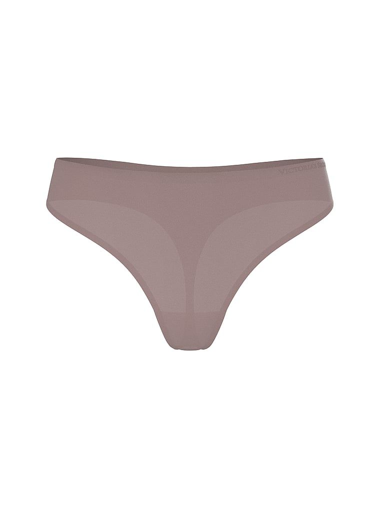 Stringi z mikrofibry Flex. Produkt ma kolor szary i pochodzi z kolekcji Body by Victoria. 