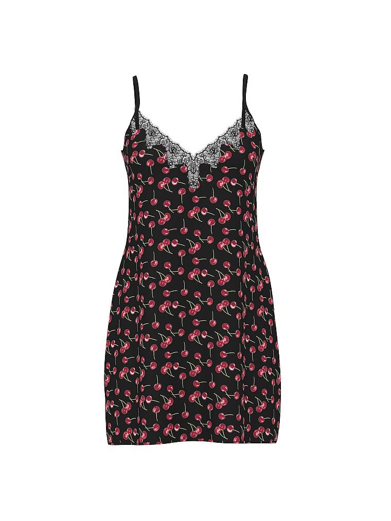 Very Sexy Koszulka nocna satynowa Satin and Rose Slip