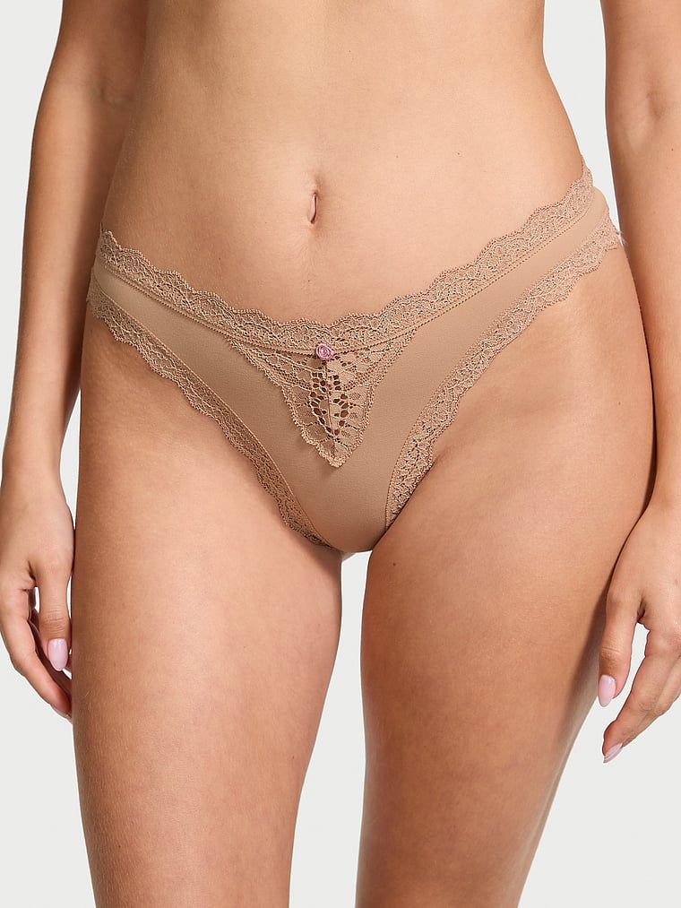 Dream Angels Stringi z koronką Lace Trim