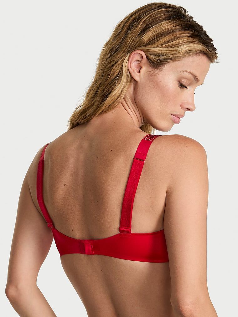 Very Sexy Biustonosz push-up powiększający o 2 rozmiary Bombshell Shine Strap