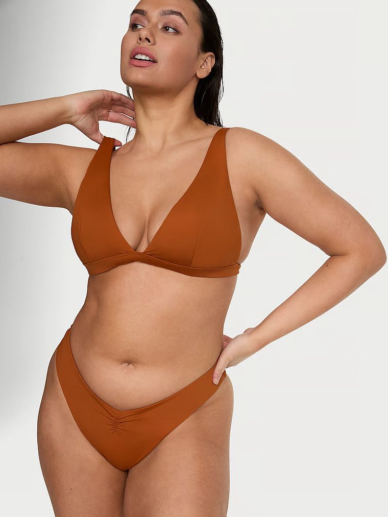 Victoria's Secret Swim Dół od bikini stringi Essential Cinched