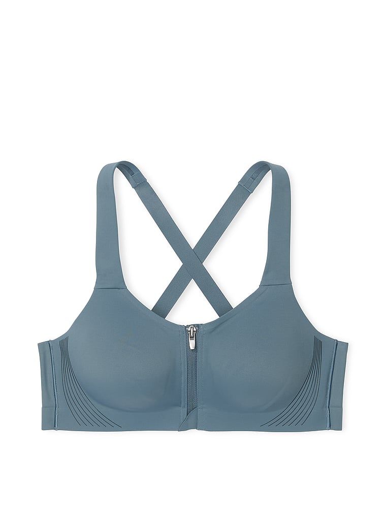VSX Biustonosz sportowy z maksymalnym podtrzymaniem z suwakiem Knockout Front-Close