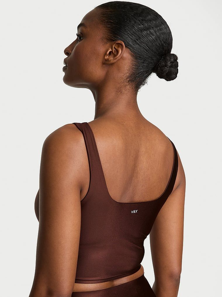 VSX Top sportowy z błyszczącego materiału VSX GlossyTech