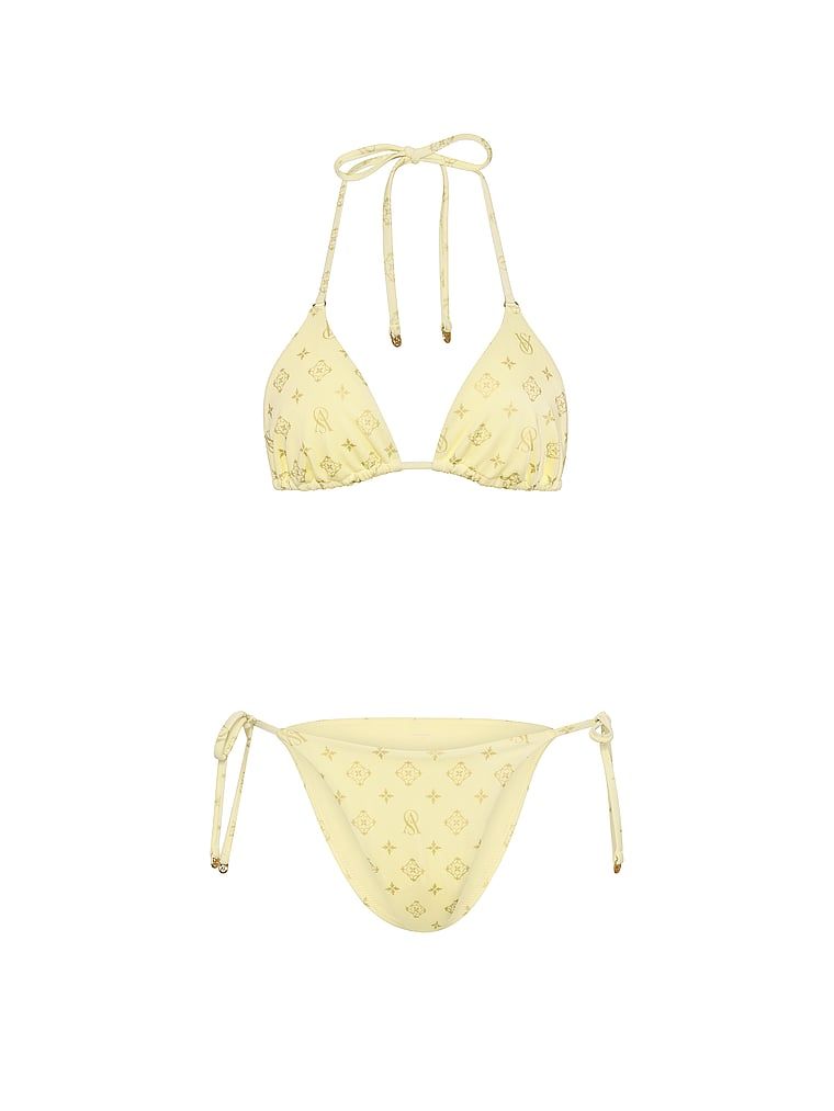 Zestaw bikini w opakowaniu - góra i dół BagKINI. Produkt jest wzorzysty i pochodzi z kolekcji Victoria's Secret Swim. 