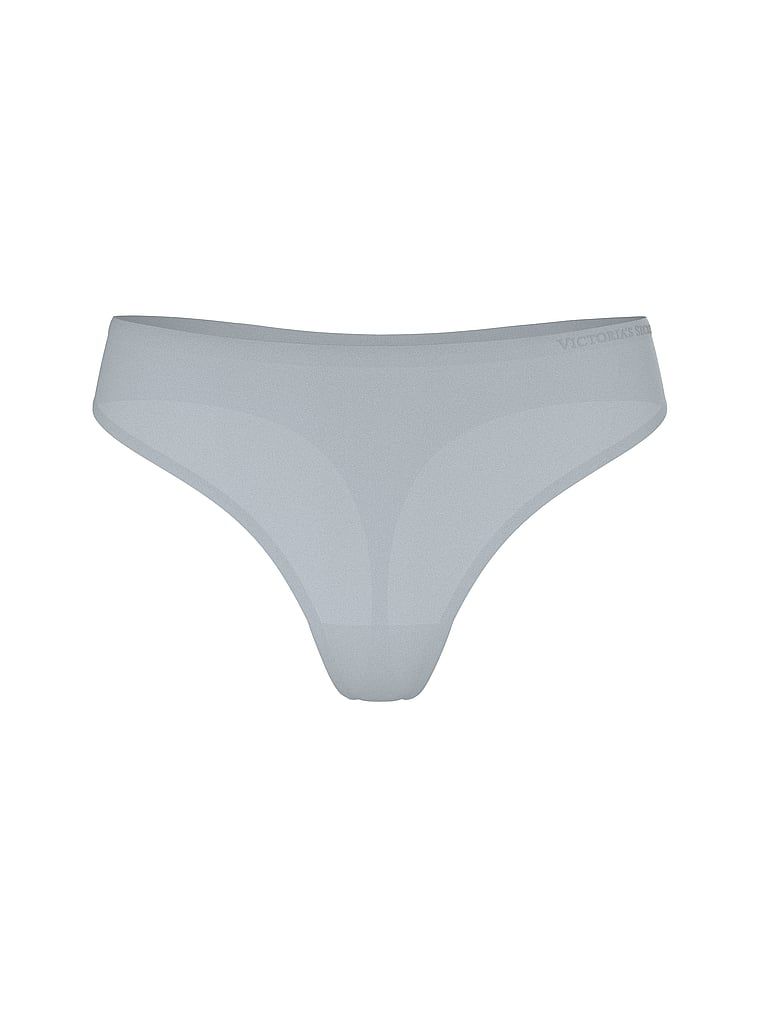Stringi z mikrofibry Flex. Produkt ma kolor szary i pochodzi z kolekcji Body by Victoria. 