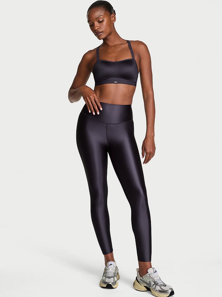 VSX Legginsy z błyszczącego materiału VSX GlossyTech