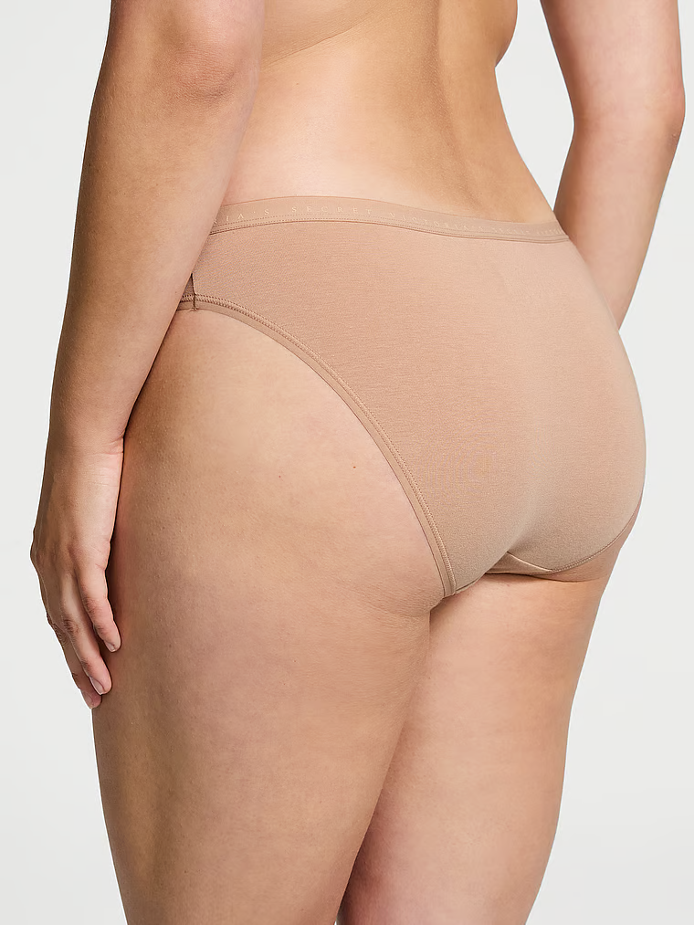 Victoria's Secret Majtki bawełniane Stretch Cotton Bikini