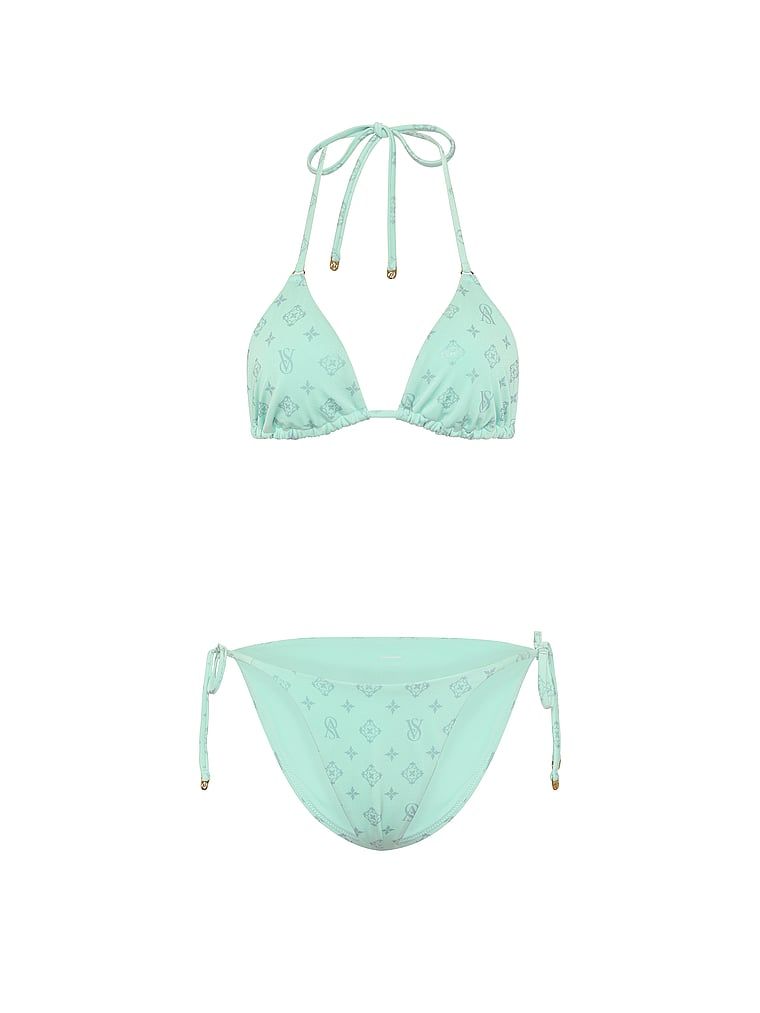 Zestaw bikini w opakowaniu - góra i dół BagKINI. Produkt jest wzorzysty i pochodzi z kolekcji Victoria's Secret Swim. 