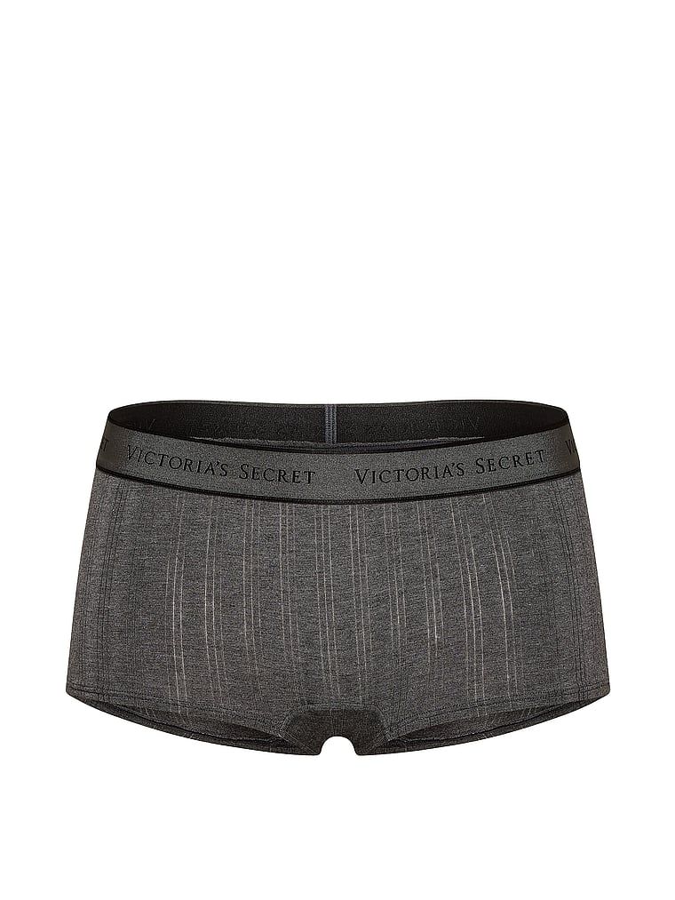 Cotton Majtki szorty z modalu Ultra-Fine Logo Boyshort