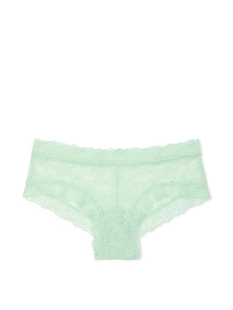 Majtki koronkowe Posey Lace Cheeky. Produkt ma kolor zielony i pochodzi z kolekcji Lacie. 