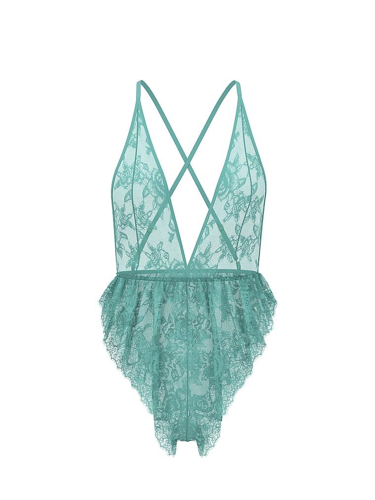 Victoria's Secret Kombinezon koronkowy Rose Lace