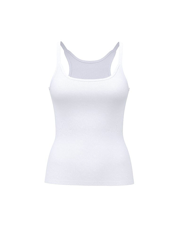 Top bawełniany do spania Mix & Match. Produkt ma kolor biały i pochodzi z kolekcji Victoria's Secret. 