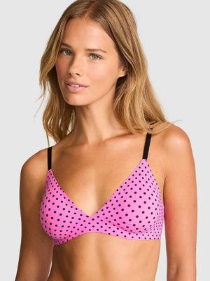 Miękki biustonosz bralette bez fiszbin i bez wypełnienia Marshmallow