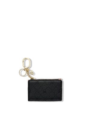 Black Debossed Składane etui na karty