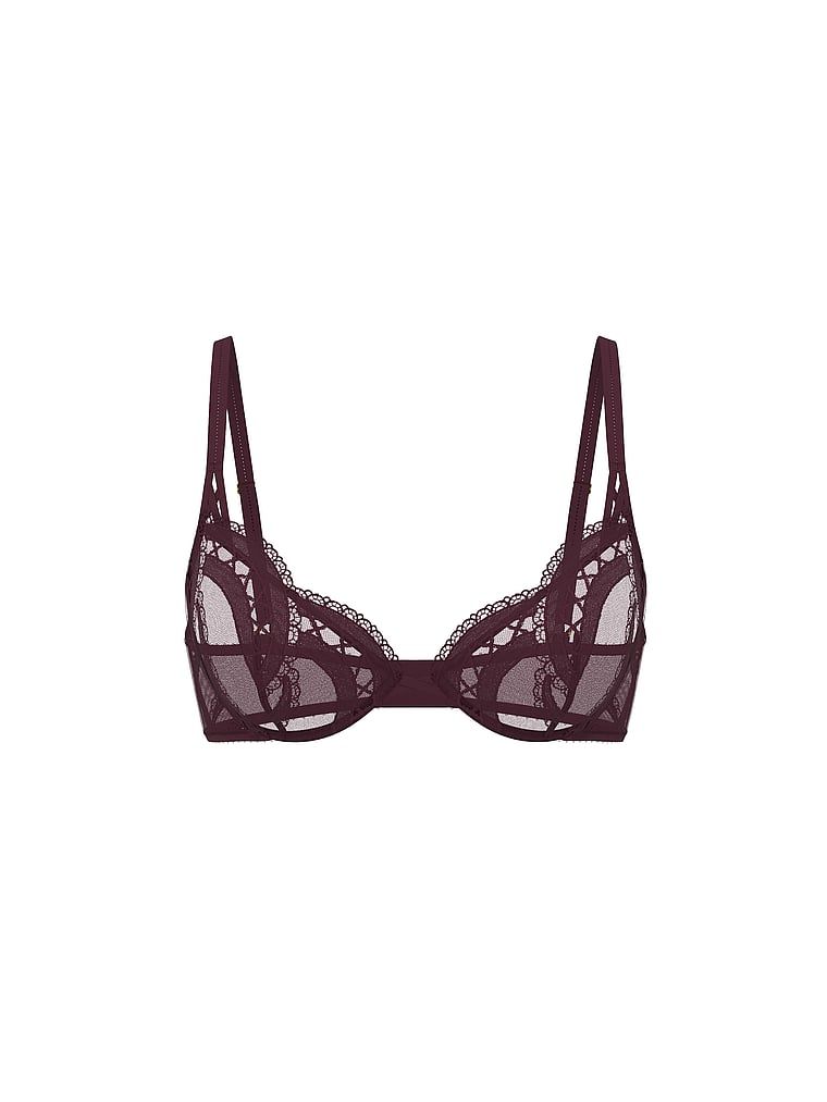 Very Sexy Biustonosz nieusztywniany Laces Out Demi
