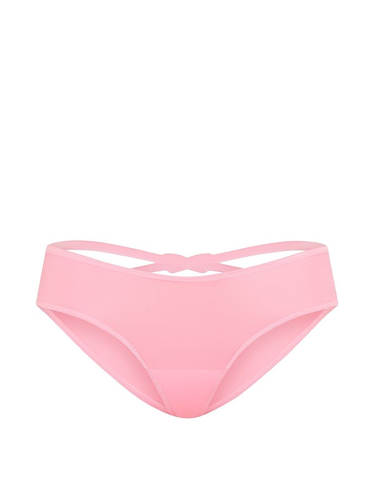 Majtki z wyjątkowym tyłem Shine Bow Cheeky. Produkt ma kolor różowy i pochodzi z kolekcji Very Sexy. 