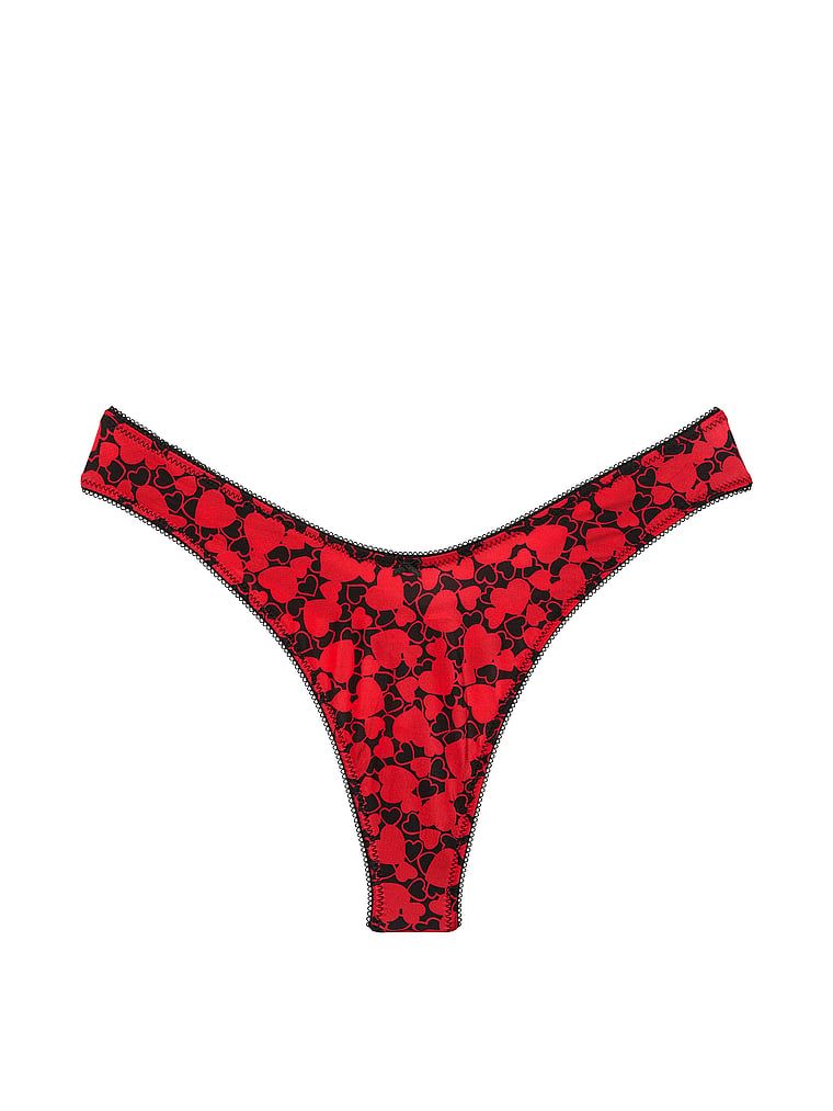 Stringi z wysoko wyciętymi nogawkami Smooth Micro. Produkt jest wzorzysty i pochodzi z kolekcji Very Sexy. 